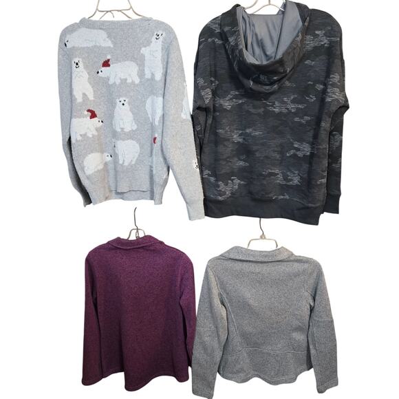 Women's Small 4 6 S Coats Jackets Fleece Hoody Winter Wholesale Bulk Lot of 4 - Picture 6 of 6